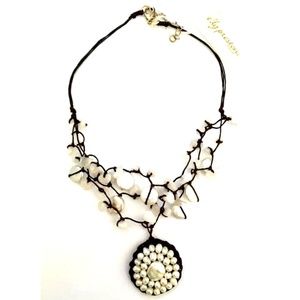 New Elly Preston FW Pearl & Quartz Sidney Necklace
